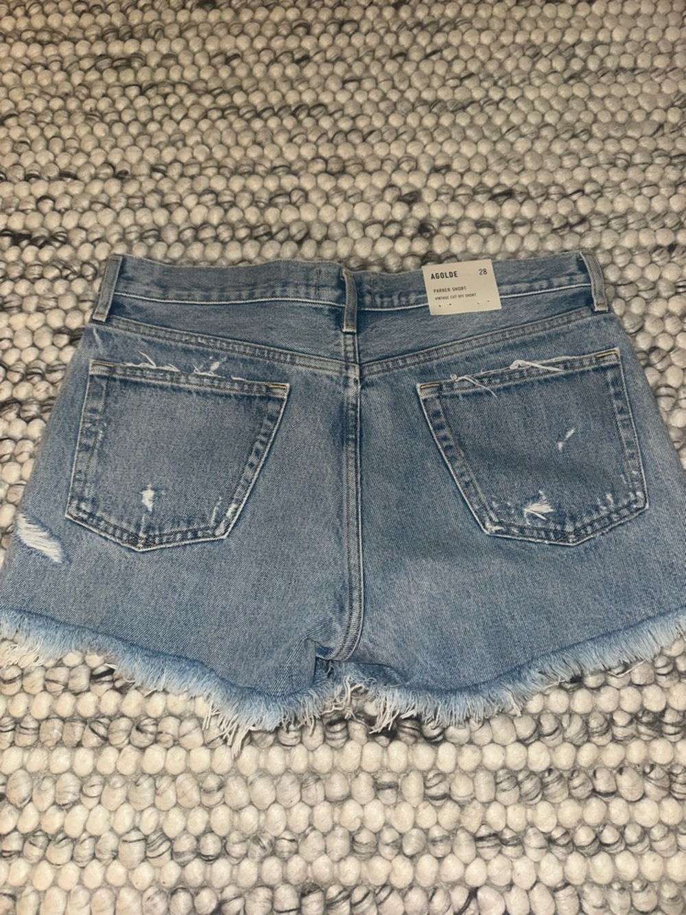 Agolde Parker vintage cut off shorts 
New with tags